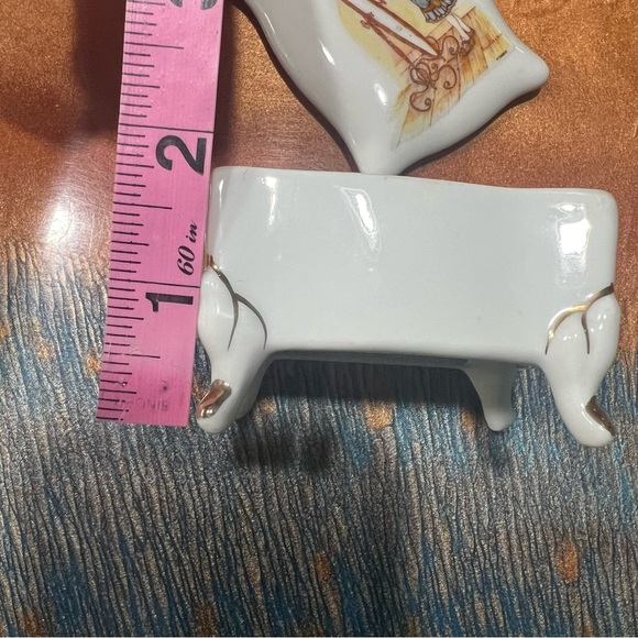 Vintage Holly Hobbie Porcelain Trinket Box Put on a Happy Face Japan - Picture 11 of 13